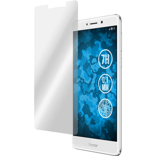 8 x Huawei Honor 6x Displayschutzfolie Fiber-Glas klar