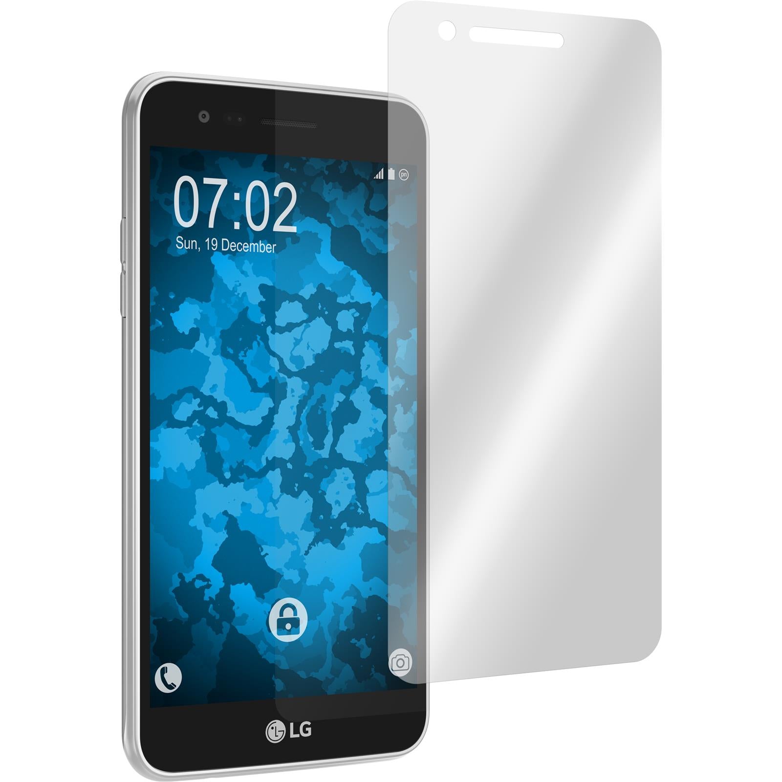 8 x LG K4 2017 Displayschutzfolie klar