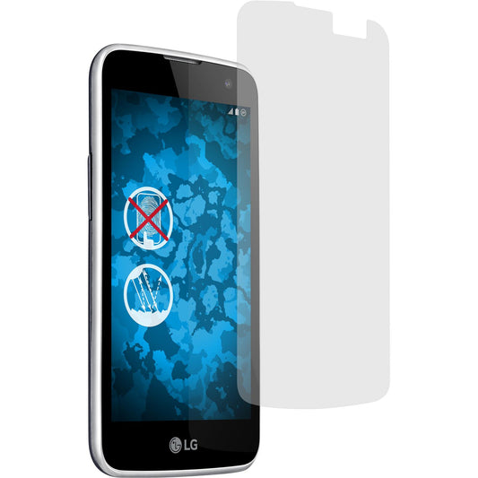 3 x LG K4 2016 Glas-Displayschutzfolie klar