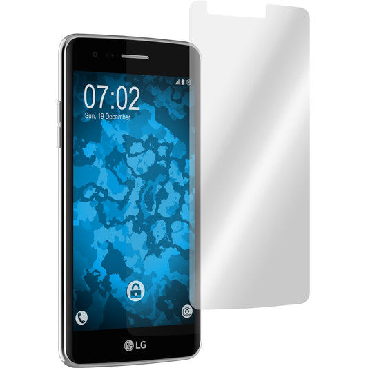 8 x LG K8 2017 Displayschutzfolie klar