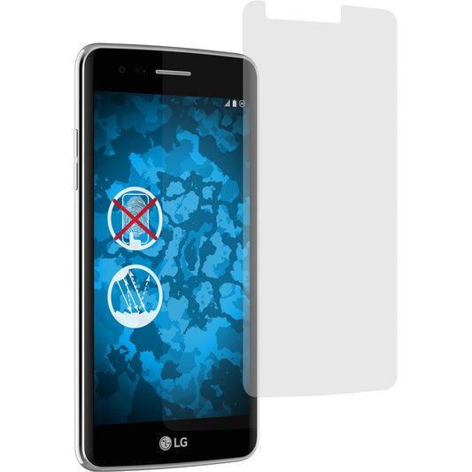 8 x LG K8 2017 Displayschutzfolie matt