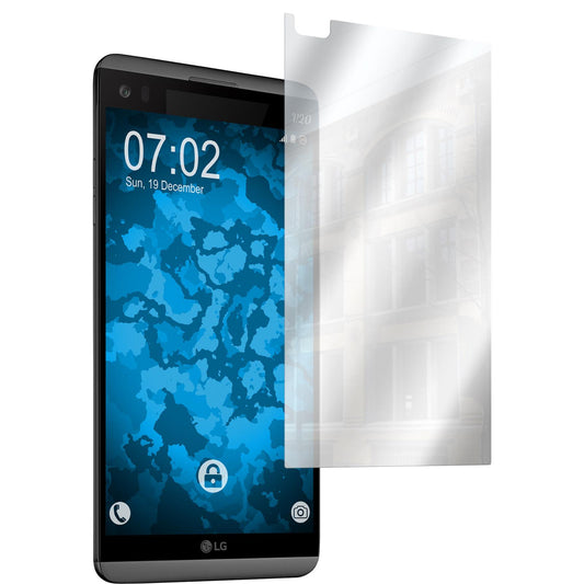 8 x LG V20 Displayschutzfolie verspiegelt
