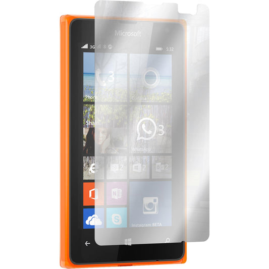 8 x Microsoft Lumia 532 Displayschutzfolie verspiegelt