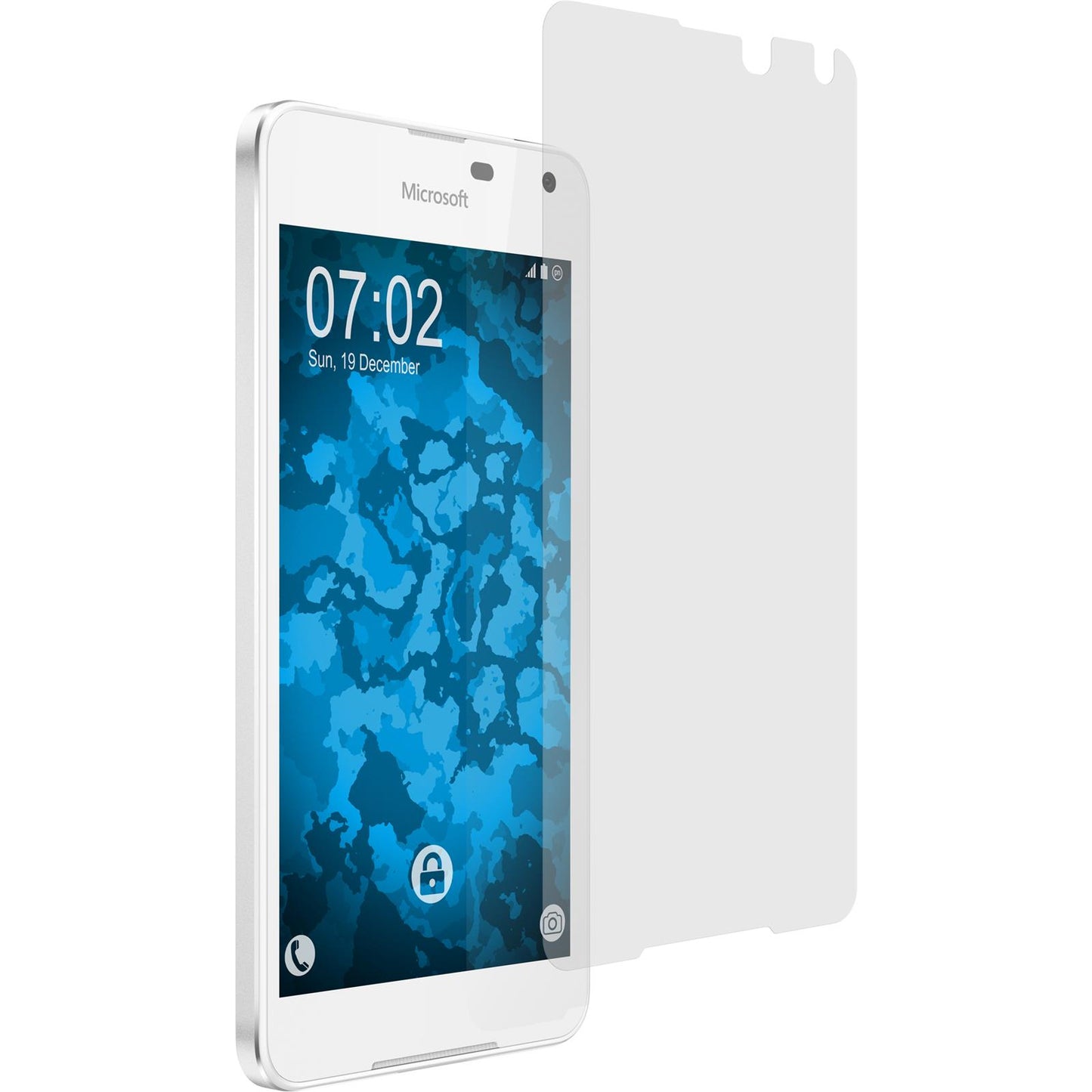 8 x Microsoft Lumia 650 Displayschutzfolie matt