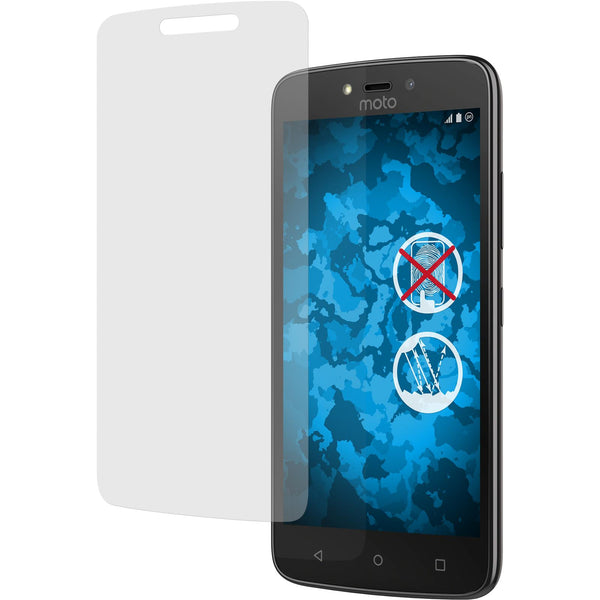 8 x Lenovo Moto C Displayschutzfolie matt