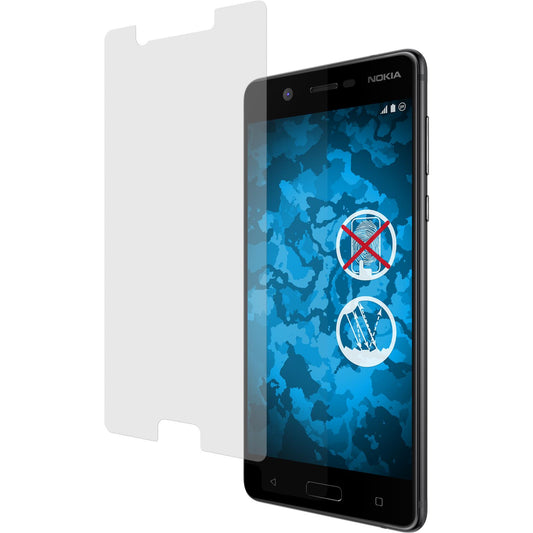 8 x  Nokia 5 Displayschutzfolie matt
