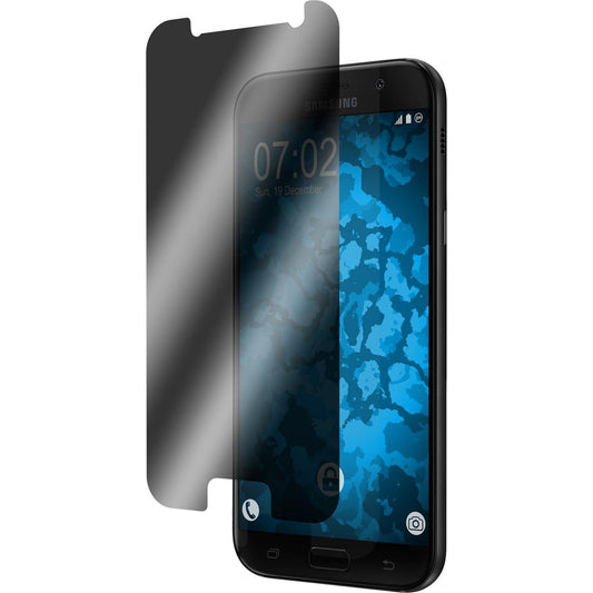 8 x Samsung Galaxy A3 2017 Displayschutzfolie Privacy
