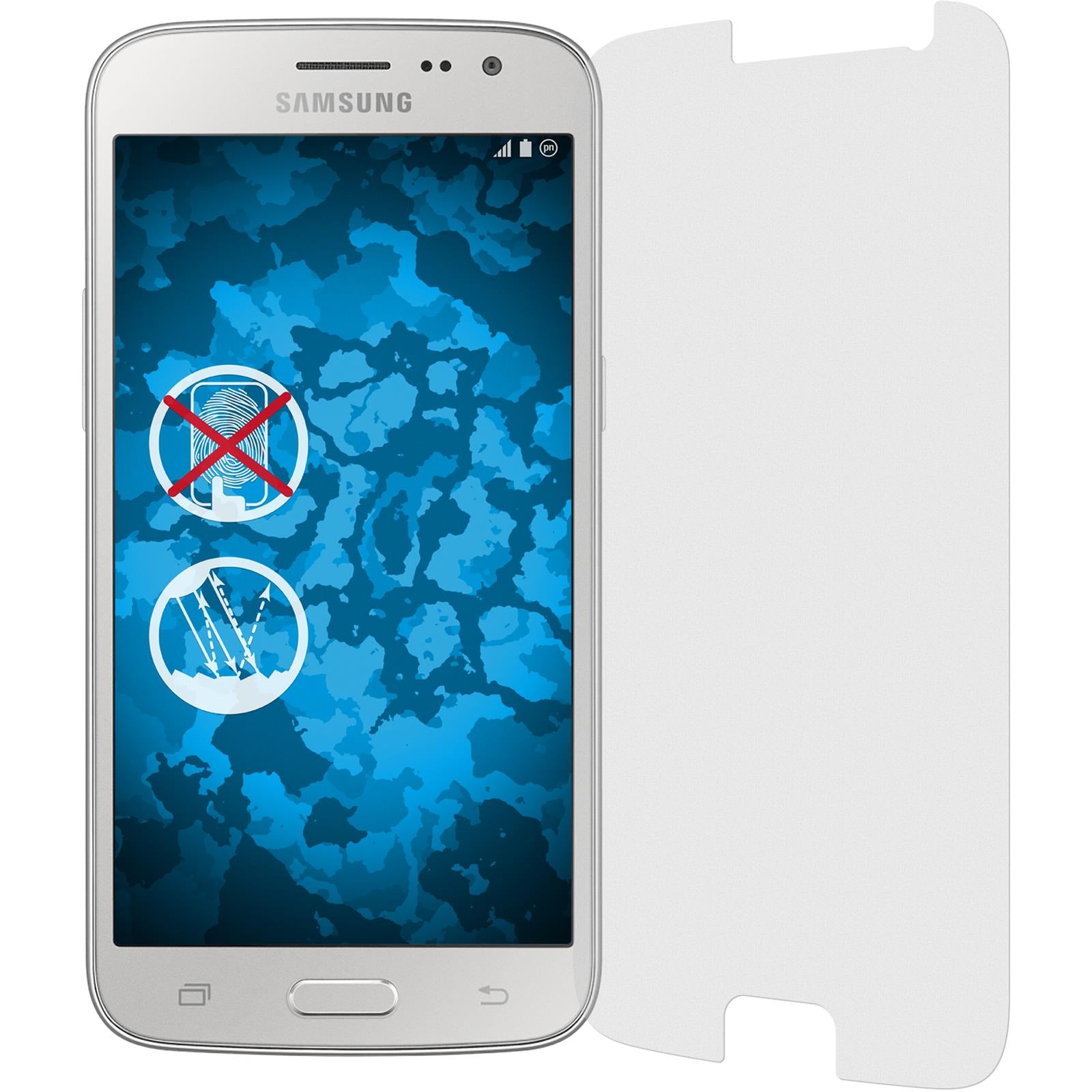 8 x Samsung Galaxy J2 (2016) (J210) Displayschutzfolie matt