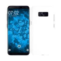 Hardcase für Samsung Galaxy A5 (2018) gummiert weiﬂ