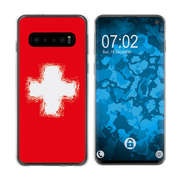 Galaxy S10 Silikon-Hülle WM Schweden M10 Case