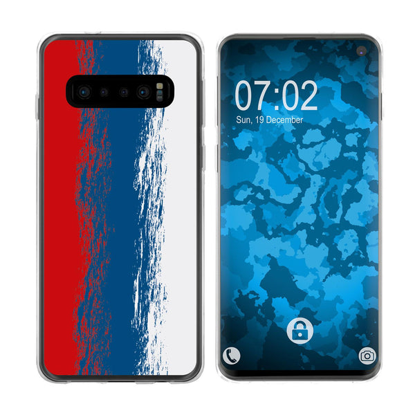 Galaxy S10 Silikon-Hülle WM Russland M9 Case