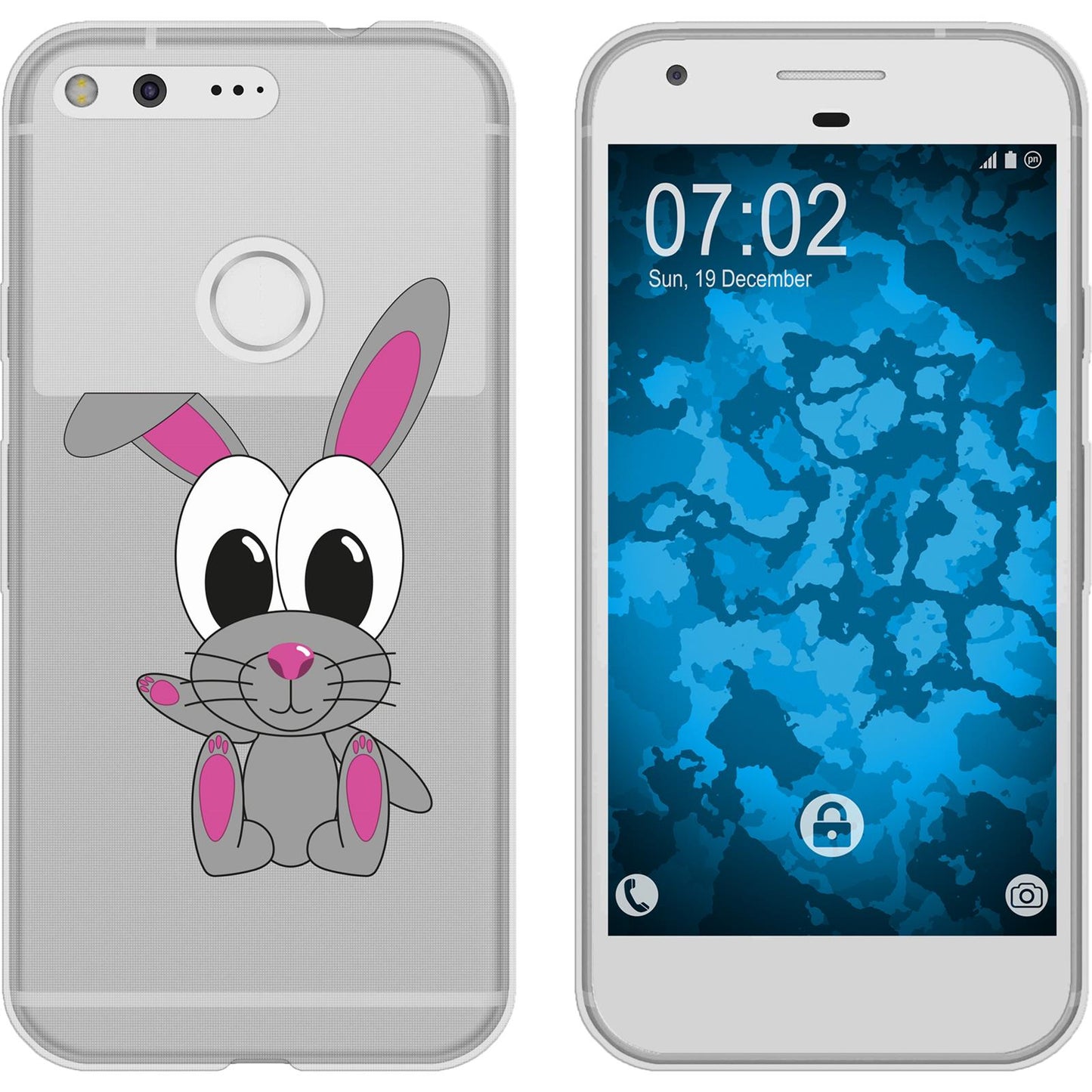 Pixel XL Silikon-Hülle Cutiemals M4 Case