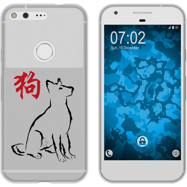 Pixel XL Silikon-Hülle Tierkreis Chinesisch M11 Case