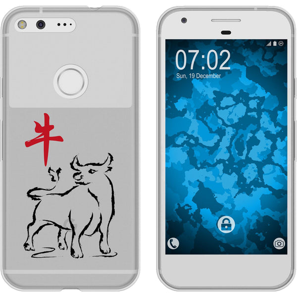 Pixel XL Silikon-Hülle Tierkreis Chinesisch M2 Case