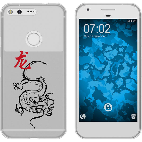 Pixel XL Silikon-Hülle Tierkreis Chinesisch M5 Case