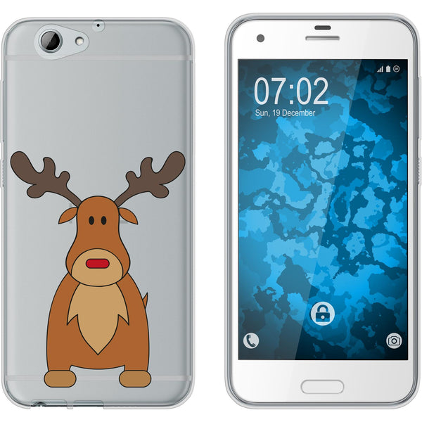 One A9s Silikon-Hülle X Mas Weihnachten Rentier M3 Case