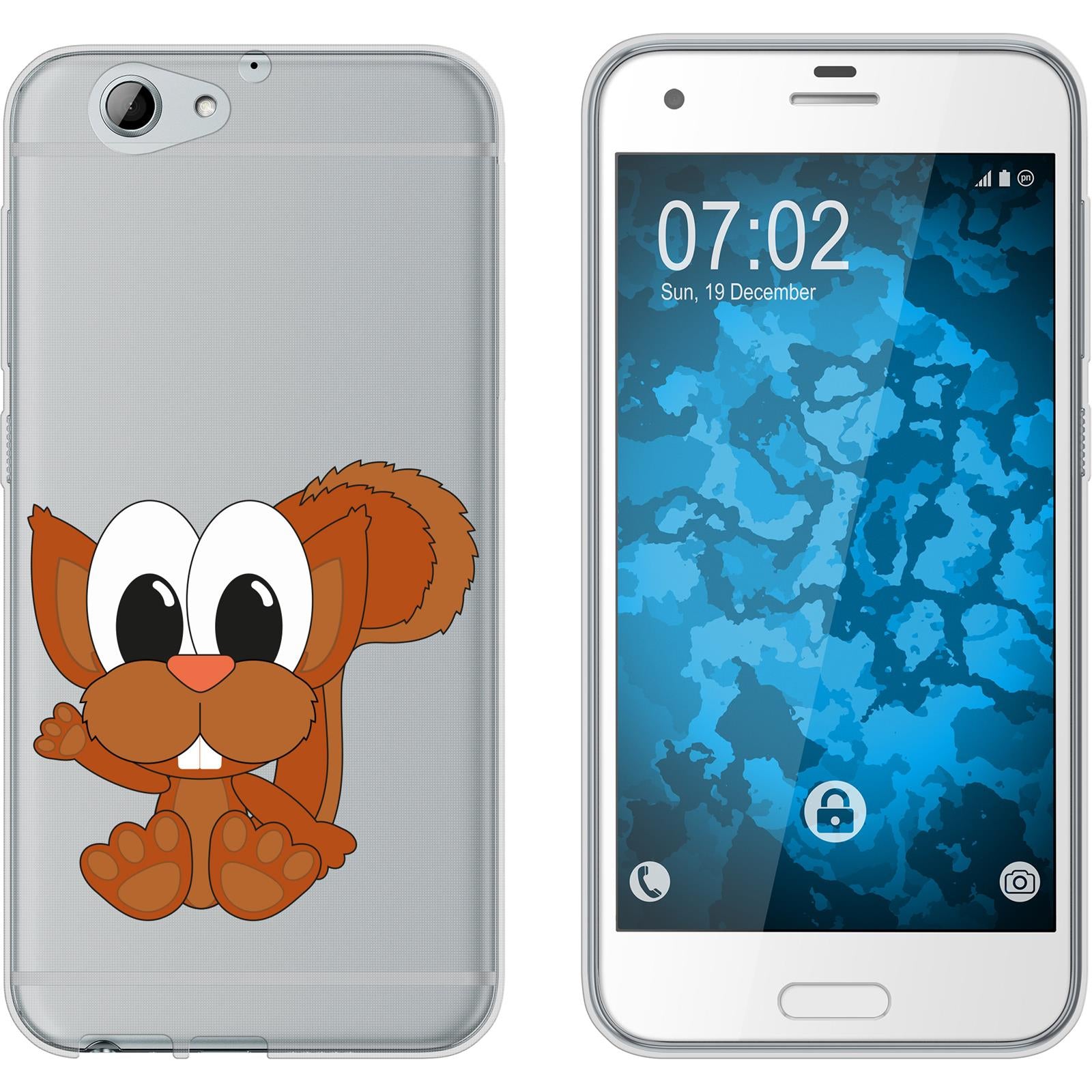 One A9s Silikon-Hülle Cutiemals M8 Case
