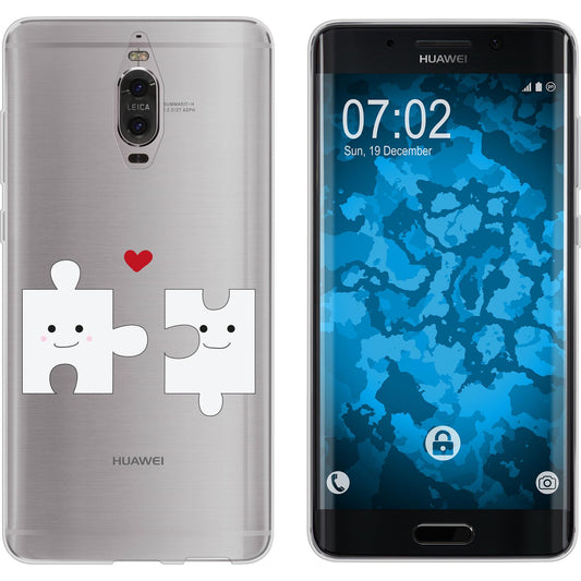 Mate 9 Pro Silikon-Hülle in Love M1 Case