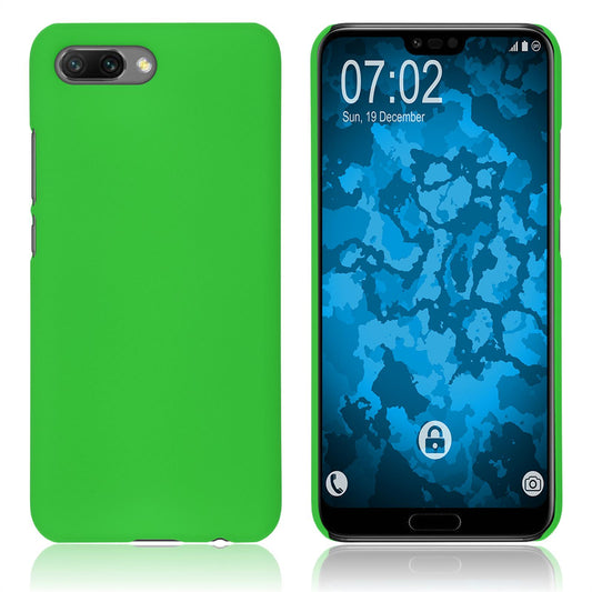 Hardcase für Huawei Honor 10 gummiert grün