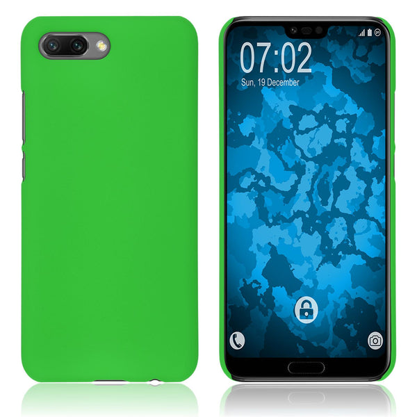 Hardcase für Huawei Honor 10 gummiert grün