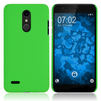 Hardcase für LG K30 gummiert grün