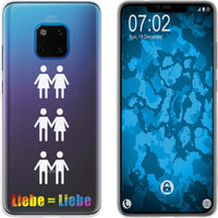 Mate 20 Pro Silikon-Hülle pride Beziehung M1 Case