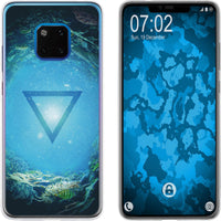 Mate 20 Pro Silikon-Hülle Element Wasser M4 Case