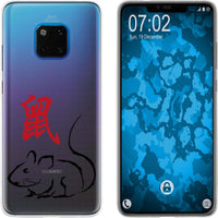 Mate 20 Pro Silikon-Hülle Tierkreis Chinesisch M1 Case