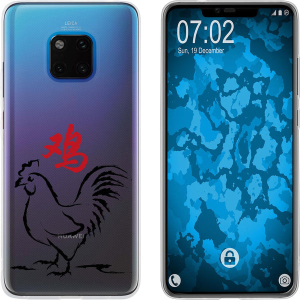 Mate 20 Pro Silikon-Hülle Tierkreis Chinesisch M10 Case