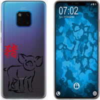 Mate 20 Pro Silikon-Hülle Tierkreis Chinesisch M12 Case