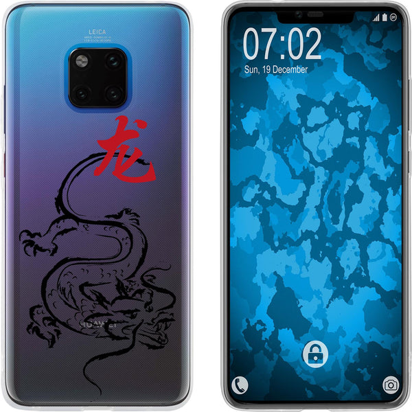 Mate 20 Pro Silikon-Hülle Tierkreis Chinesisch M5 Case