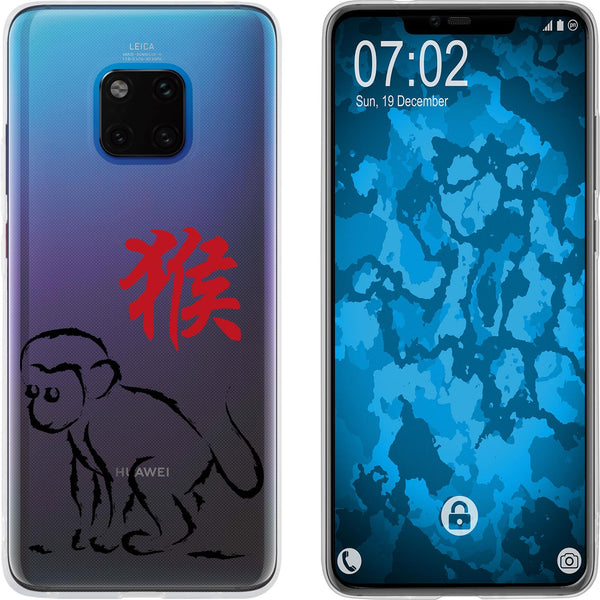 Mate 20 Pro Silikon-Hülle Tierkreis Chinesisch M9 Case