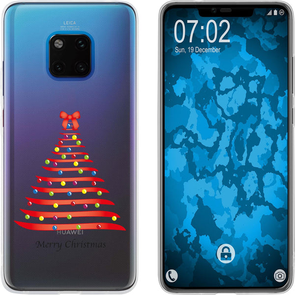 Mate 20 Pro Silikon-Hülle X Mas Weihnachten Weihnachtsbaum M