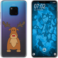 Mate 20 Pro Silikon-Hülle X Mas Weihnachten Rentier M3 Case