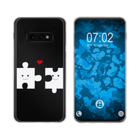 Galaxy S10e Silikon-Hülle in Love Herz M1 Case