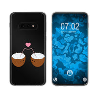 Galaxy S10e Silikon-Hülle Sommer Coconuts M3 Case