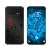 Galaxy S10e Silikon-Hülle Tierkreis Chinesisch M2 Case