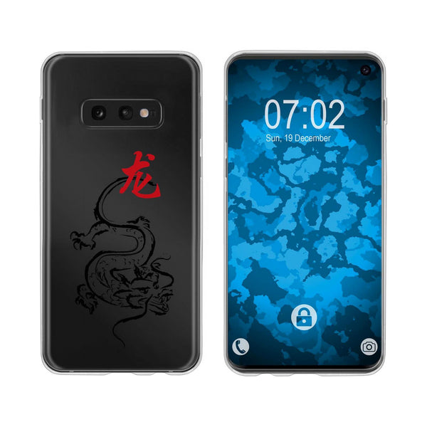 Galaxy S10e Silikon-Hülle Tierkreis Chinesisch M5 Case