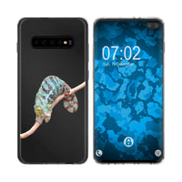 Galaxy S10 Plus Silikon-Hülle Vektor Tiere Camelion M7 Case