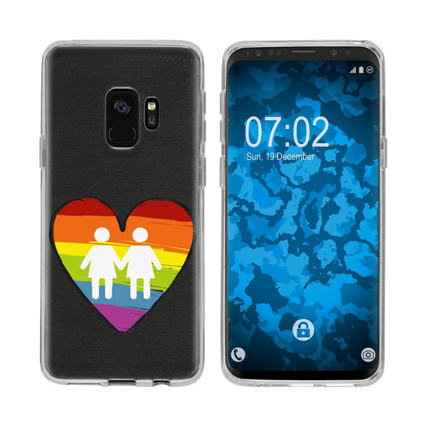 Galaxy S9 Silikon-Hülle pride Frauen M4 Case