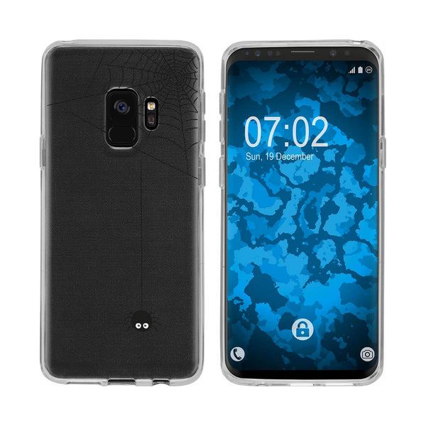 Galaxy S9 Silikon-Hülle Herbst Spinne/Spider M3 Case