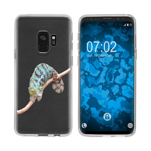 Galaxy S9 Silikon-Hülle Vektor Tiere Camelion M7 Case