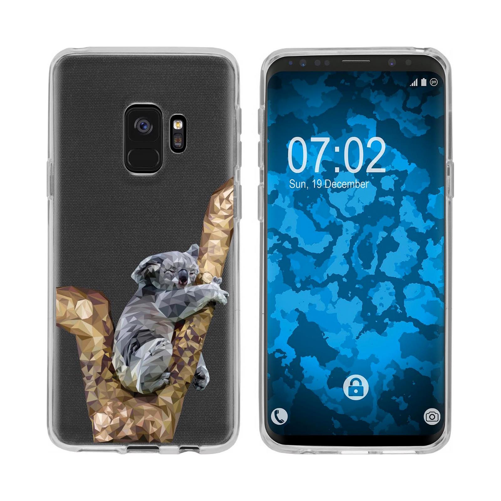 Galaxy S9 Silikon-Hülle Vektor Tiere Koala M9 Case