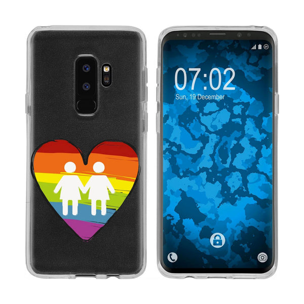 Galaxy S9 Plus Silikon-Hülle pride Frauen M4 Case