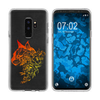 Galaxy S9 Silikon-Hülle Floral Fuchs M2-2 Case