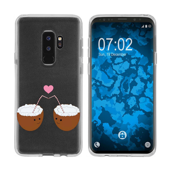 Galaxy S9 Plus Silikon-Hülle Sommer Coconuts M3 Case