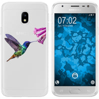 Galaxy J3 2017 Silikon-Hülle Vektor Tiere M3 Case