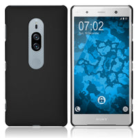 Hardcase für Sony Xperia XZ2 Premium gummiert schwarz