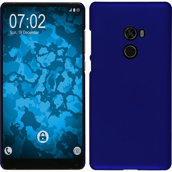 Hardcase für Xiaomi Mi Mix 2 gummiert blau