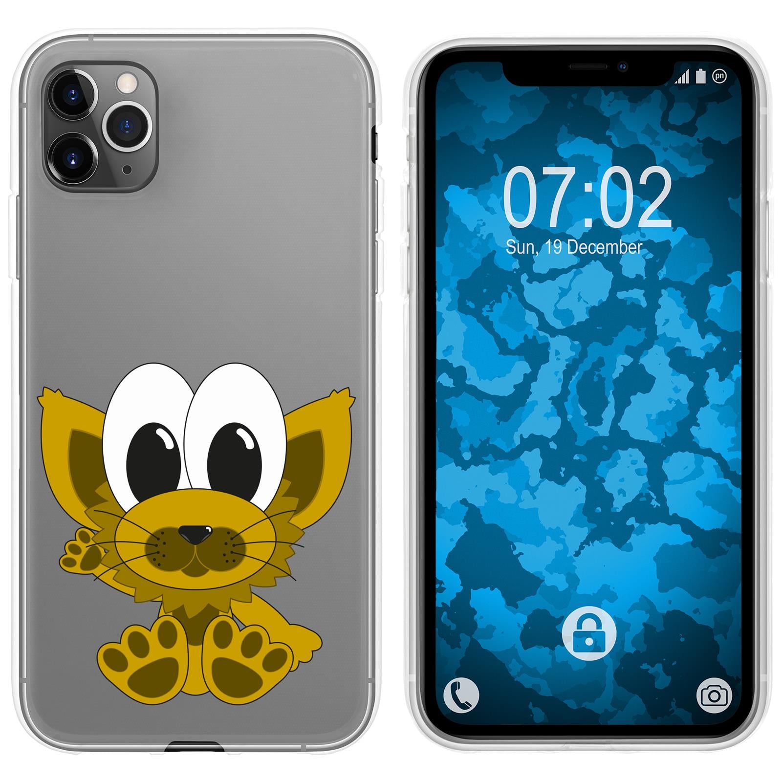 iPhone 11 Pro Max Silikon-Hülle Cutiemals M7 Case